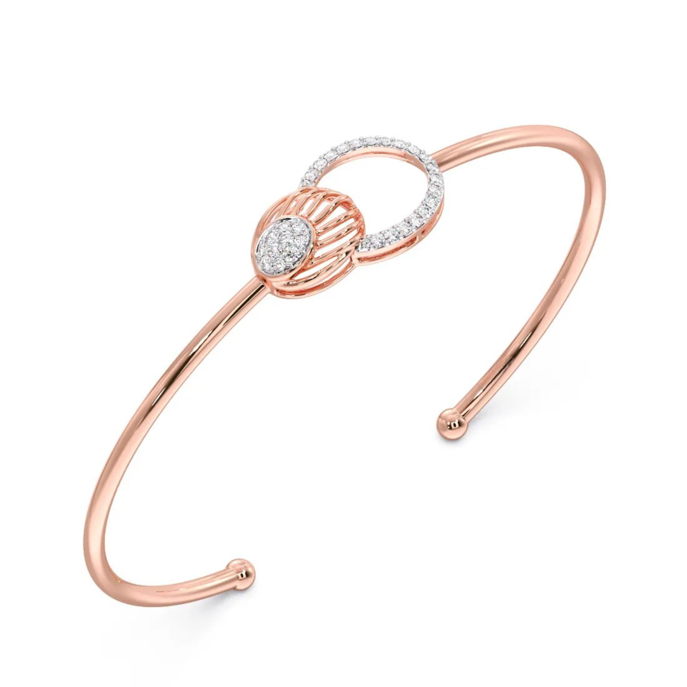 Rudhri Diamond Kada Bracelet