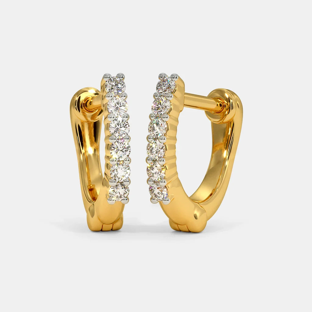 The Malani Multi Pierced Hoop Earrings