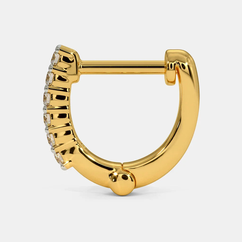 The Malani Multi Pierced Hoop Earrings