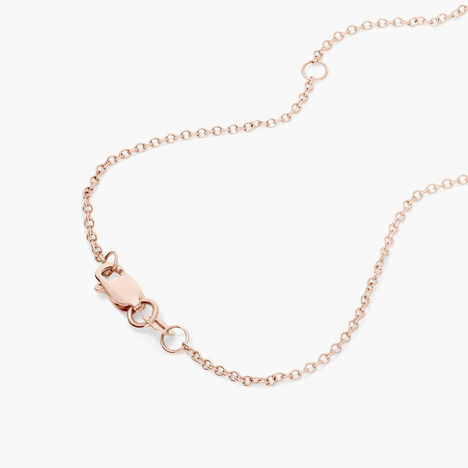 Fancy Bezels Lab Grown Round, Asscher, & Heart Diamond Pendant Necklace