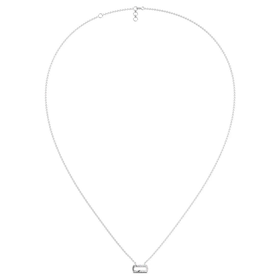 Geometry Diamond Pendant's