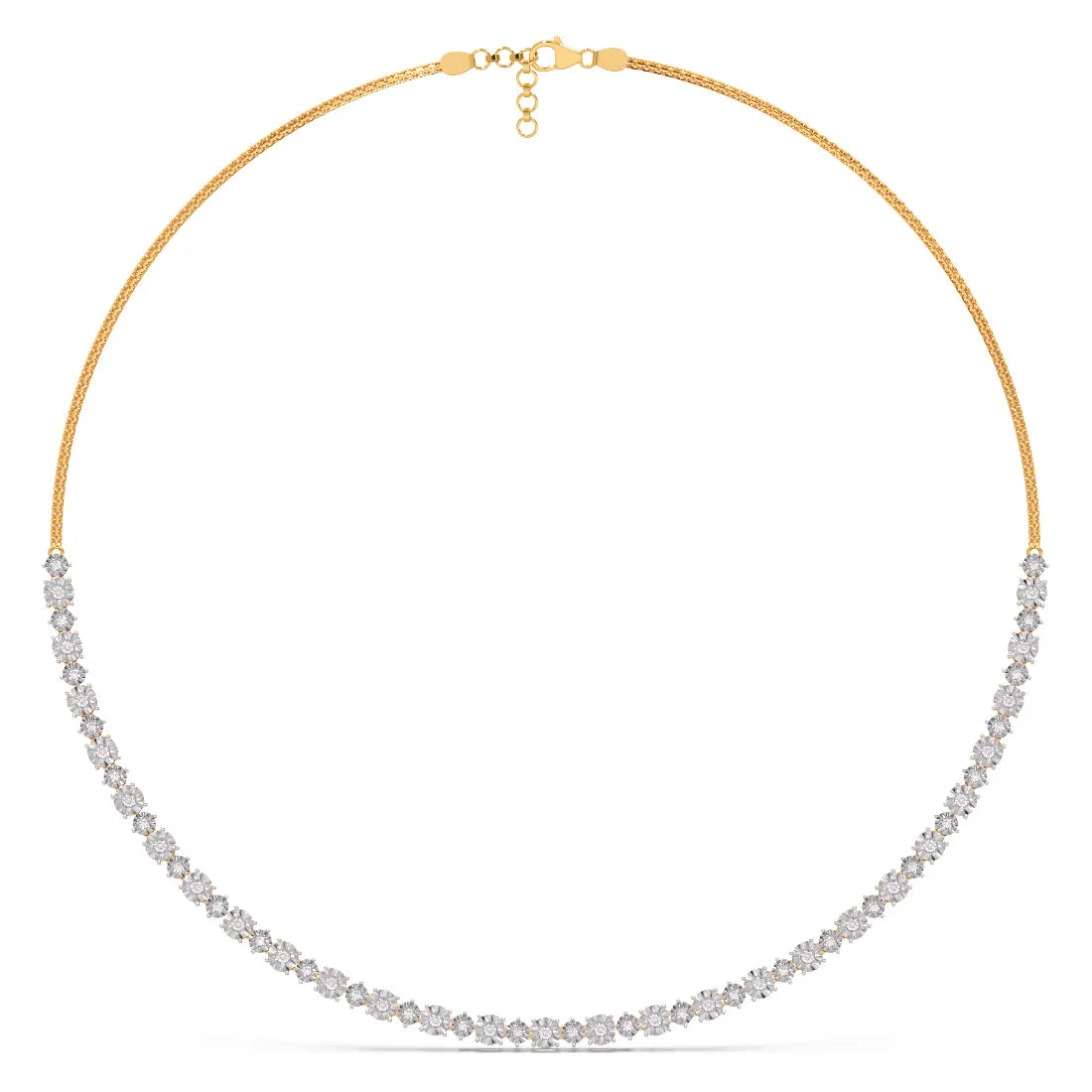 Royal Queen Miracle Diamond Necklace