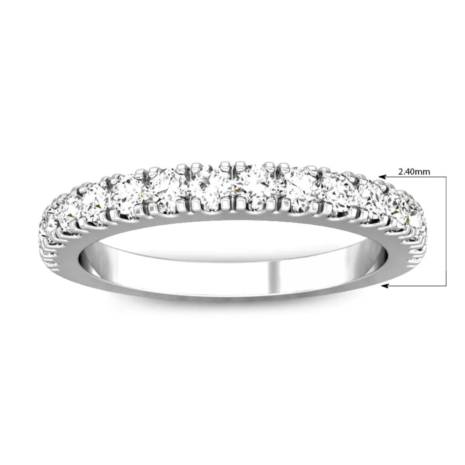 Half Diamond Band