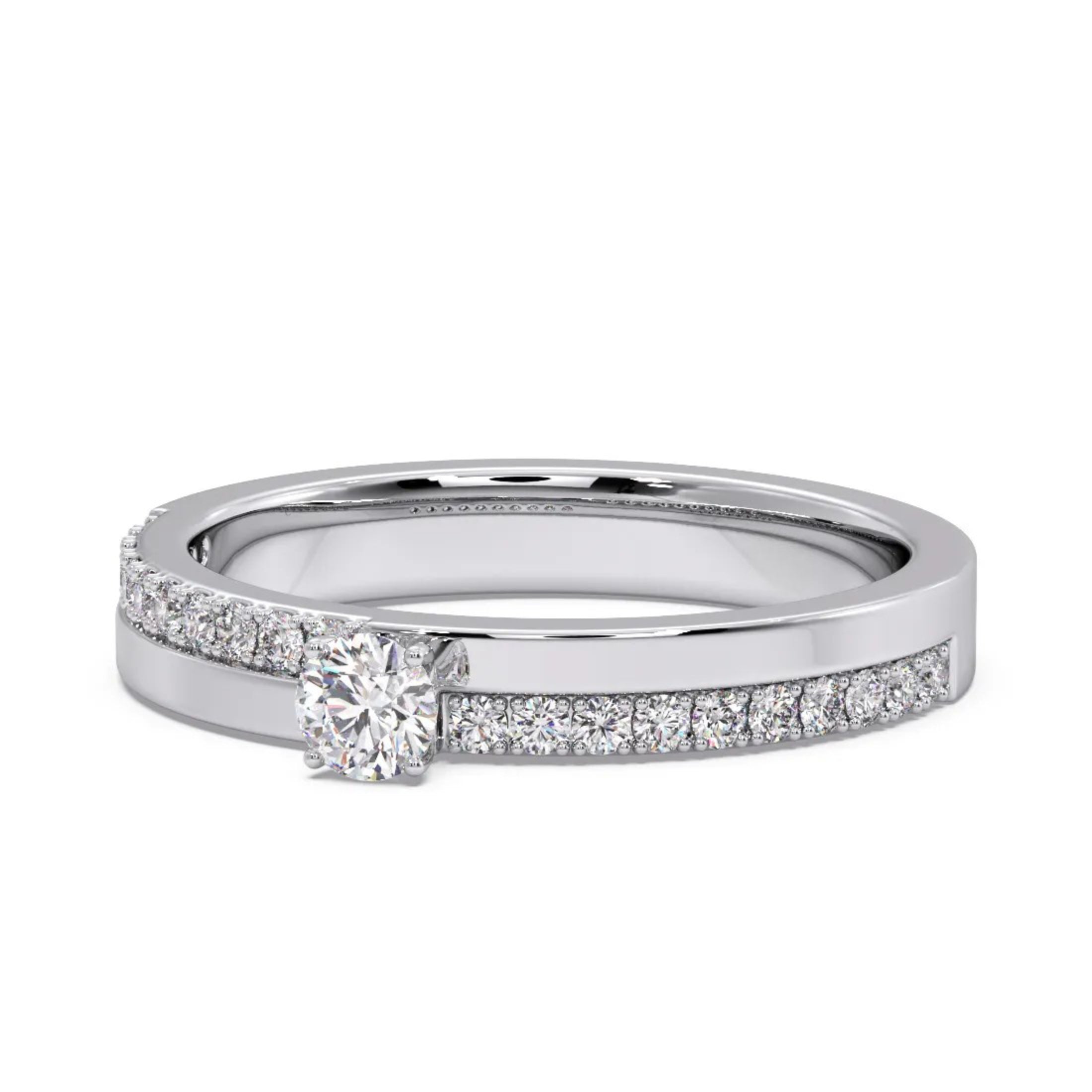 Aabhey Diamond Engagement Ring