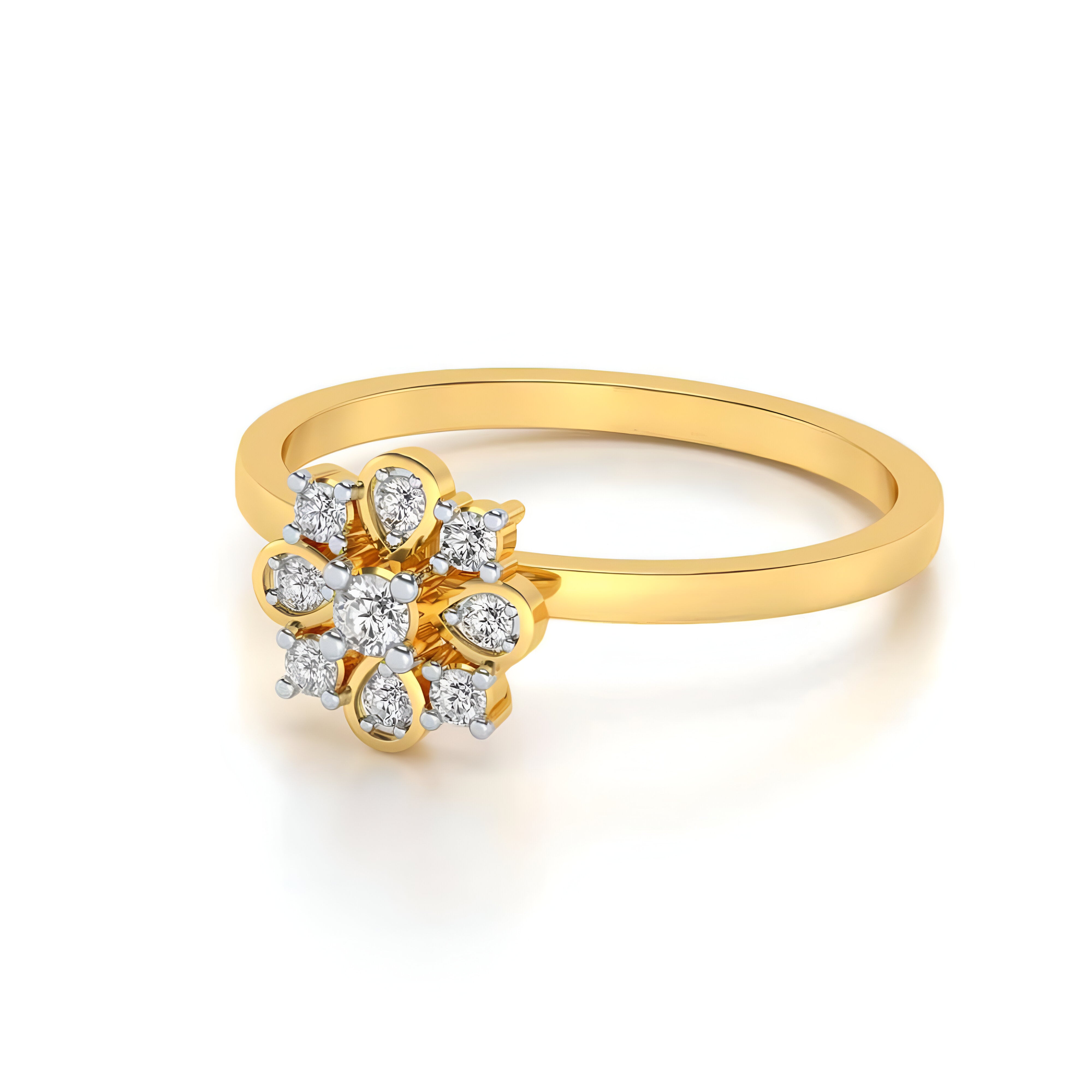 Amrita Floral Diamond Ring