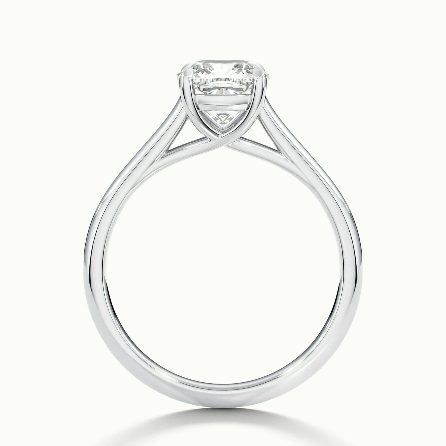 Cushion Temple Engagement Ring (Cushion)