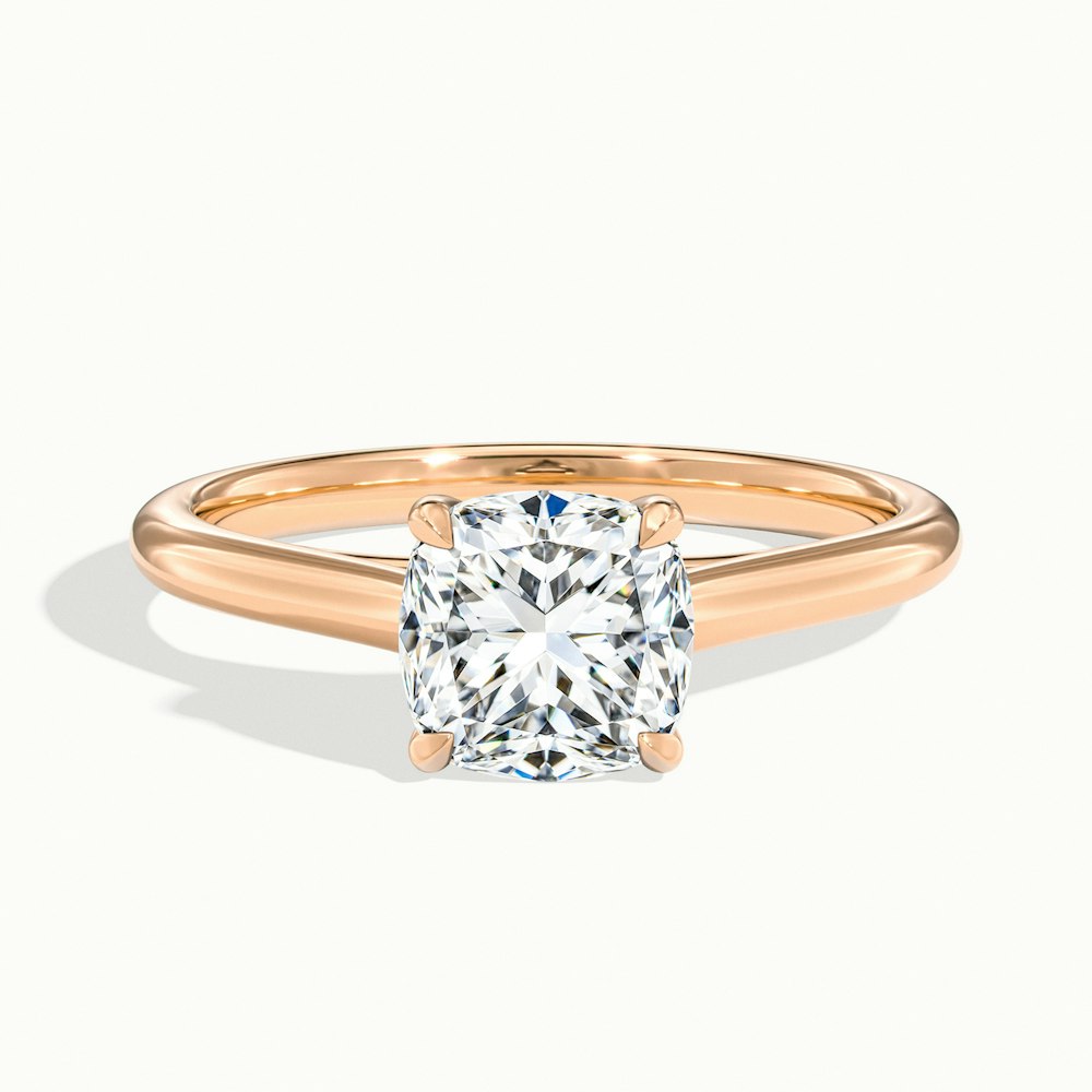 Cushion Temple Engagement Ring (Cushion)