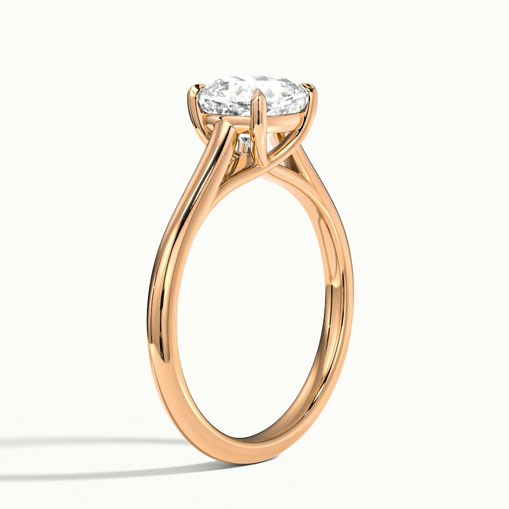 Cushion Temple Engagement Ring (Cushion)