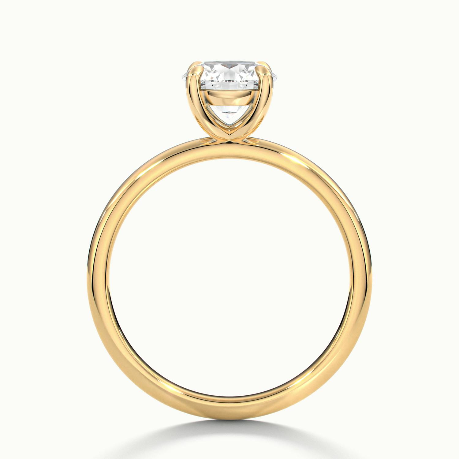 Round Portman Plain Engagement Ring.