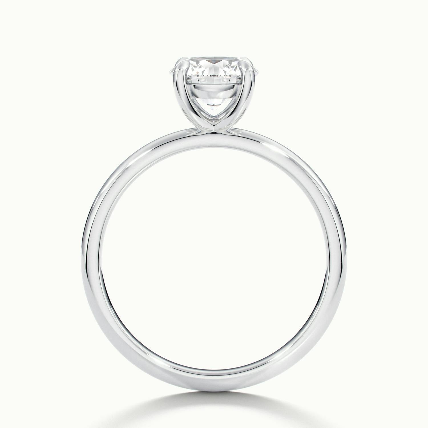 Round Portman Plain Engagement Ring.