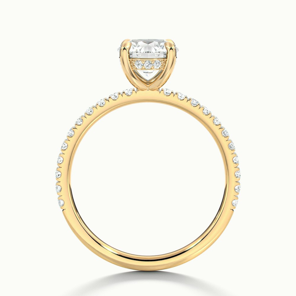 Round Portman Scallop Engagement Ring