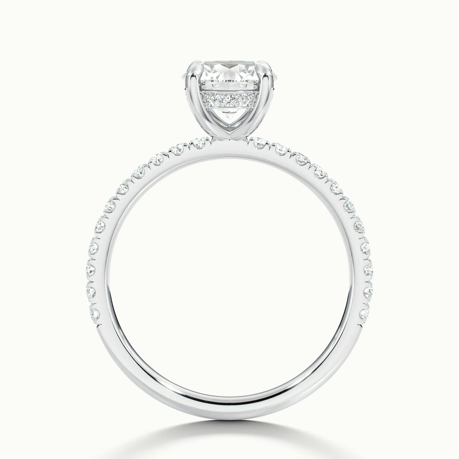 Round Portman Scallop Engagement Ring