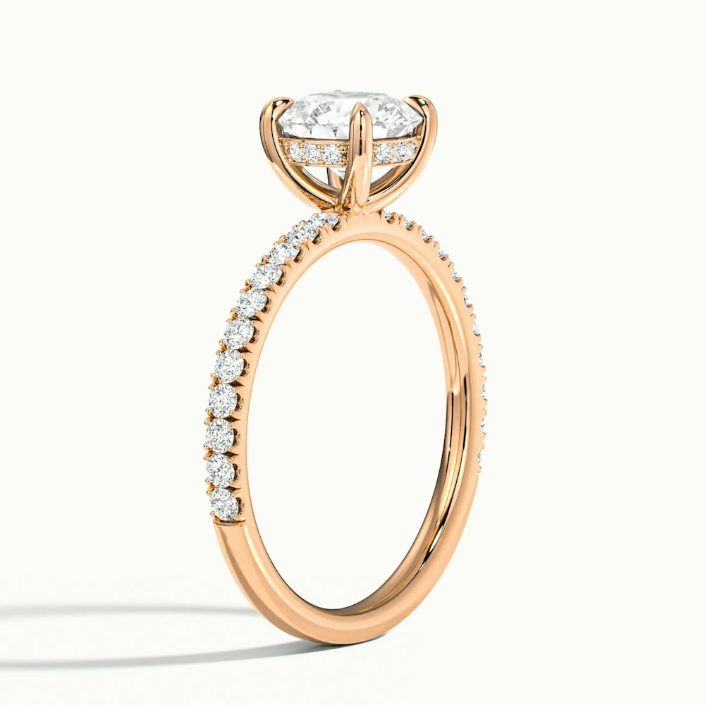 Round Portman Scallop Engagement Ring