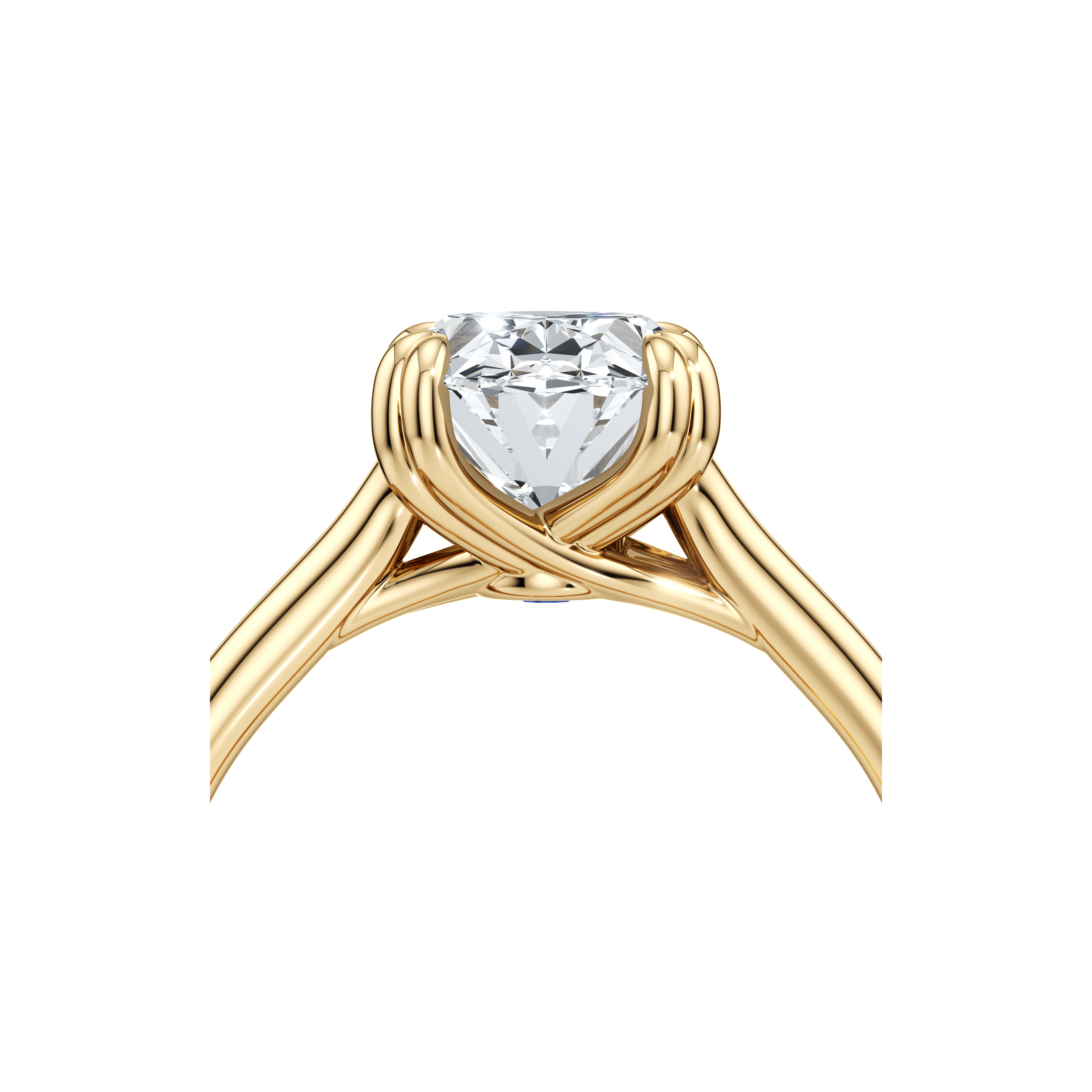 lilye Oval Solitaire Lab Diamond Engagement Ring
