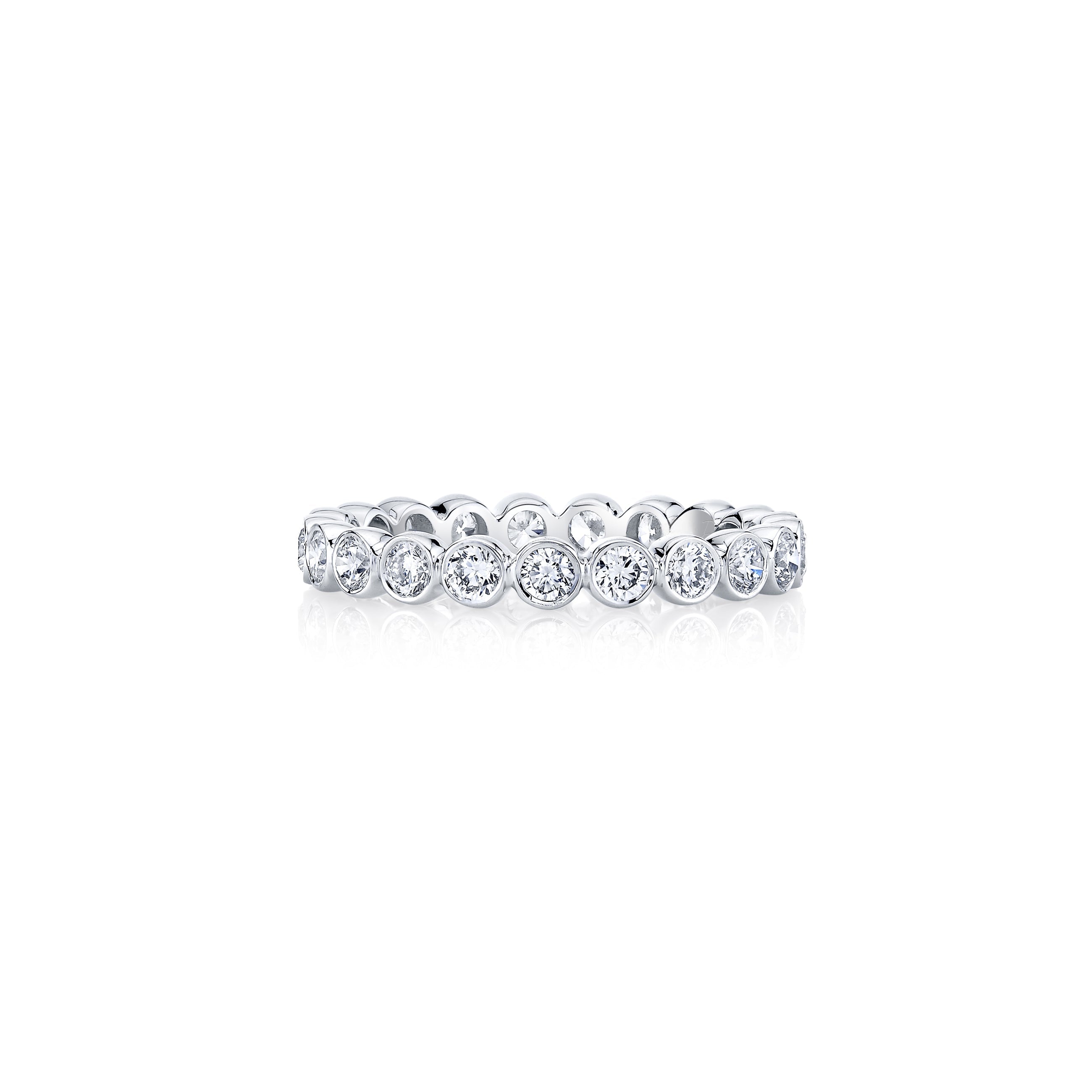 Bezelset Lab Diamond Eternity Band