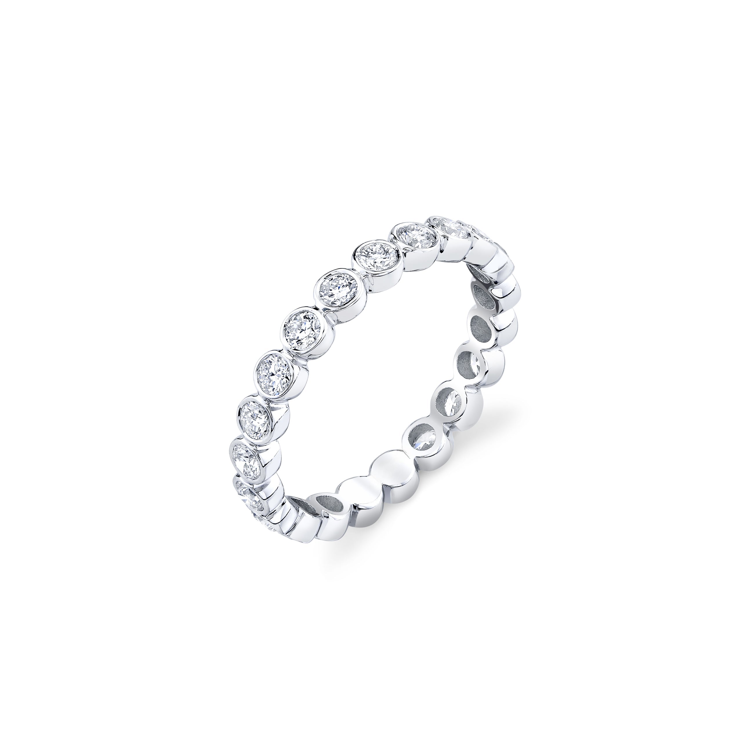 Bezelset Lab Diamond Eternity Band