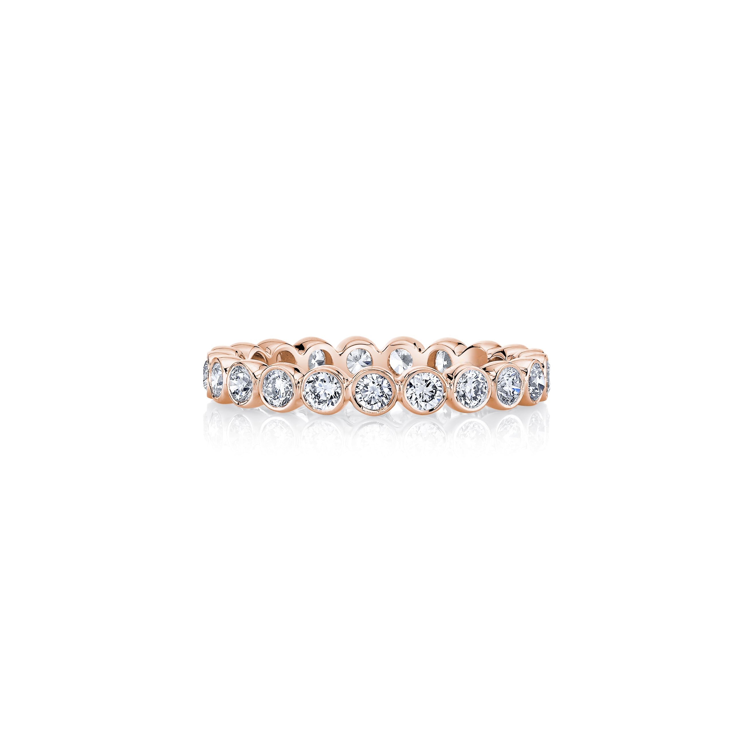Bezelset Lab Diamond Eternity Band