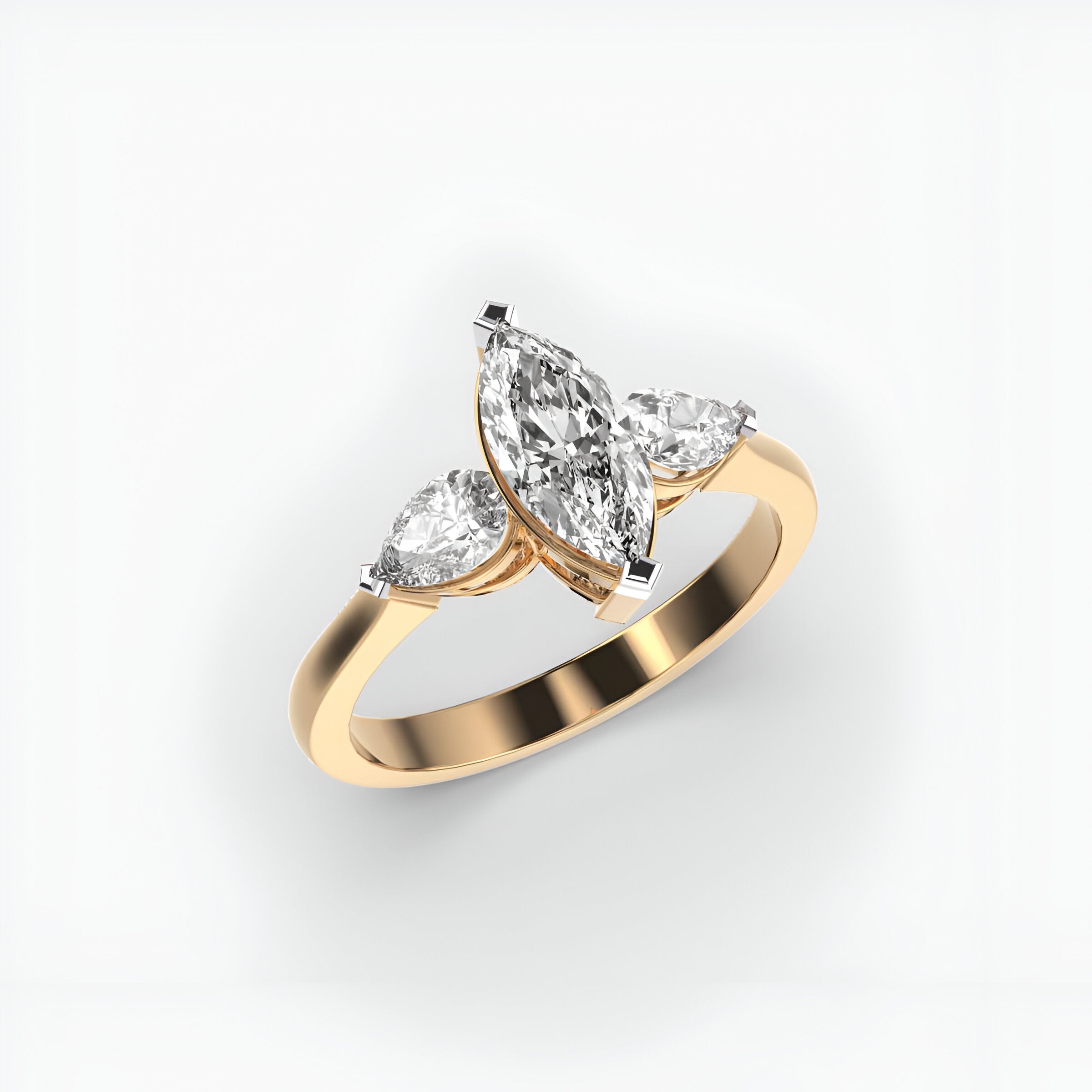 Classic Marquise Diamond Ring