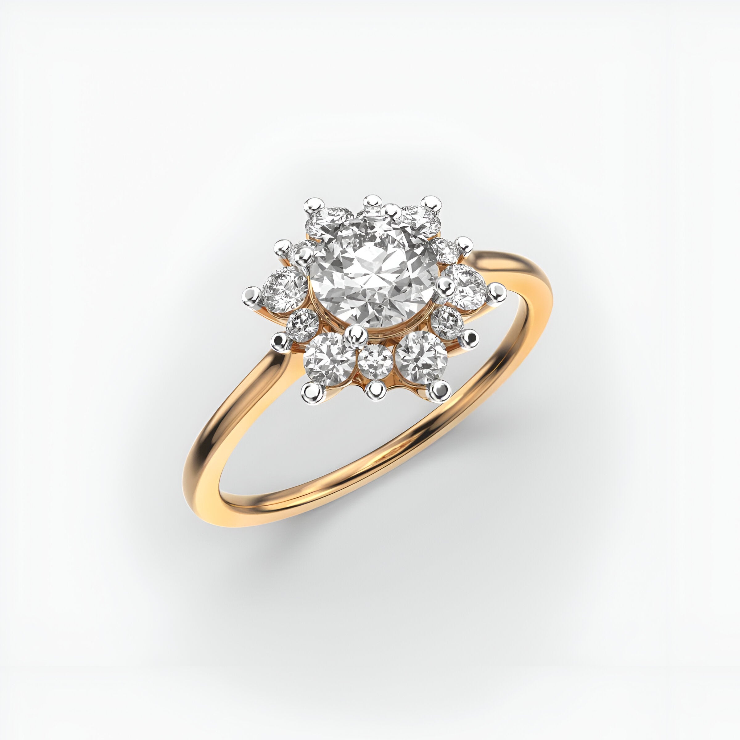 Soorajmukhi Diamond Ring