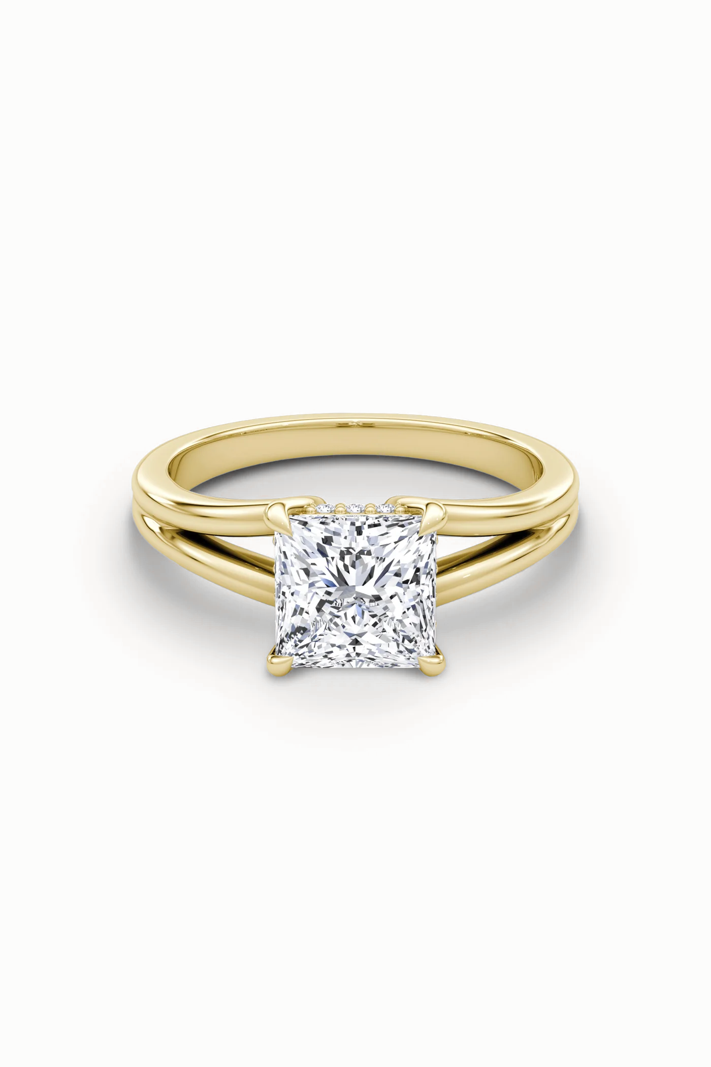 DULCE HALO PRINCESS SOLITAIRE RING